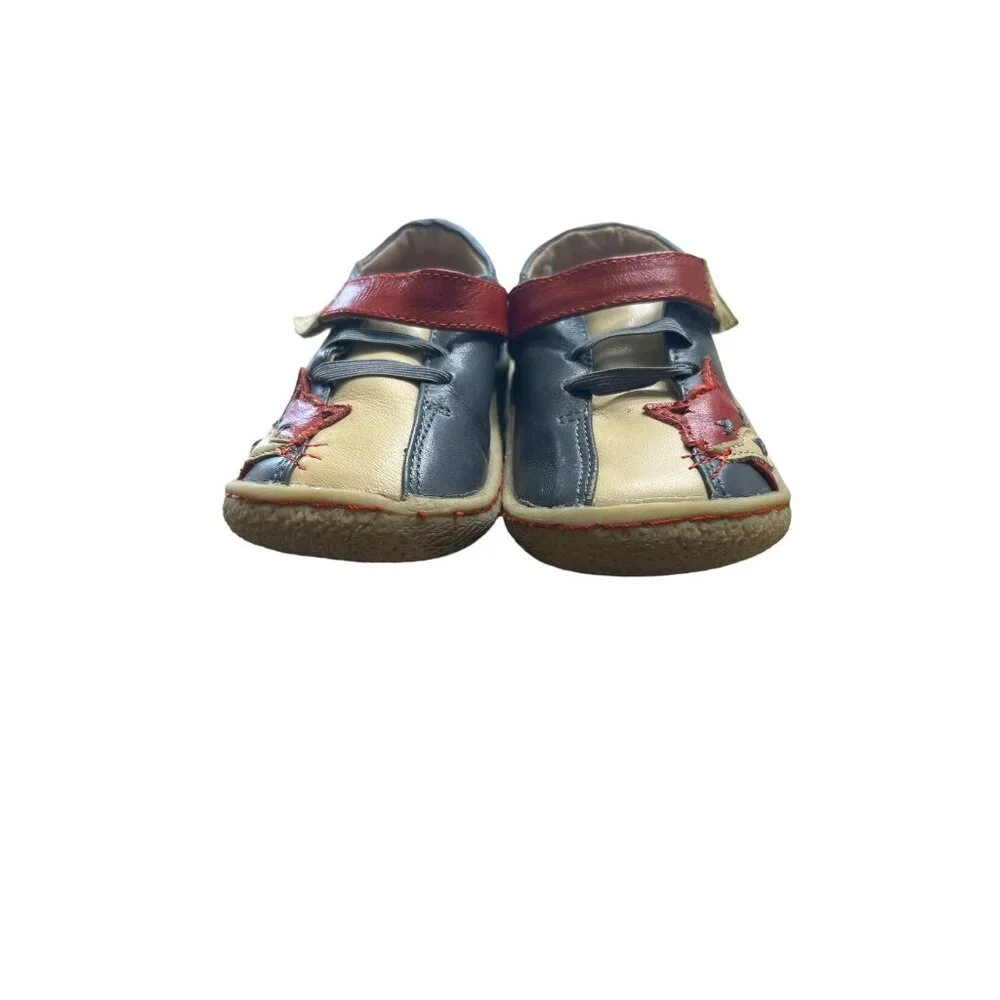 Livie & Luca Sz 6 Leather Fox Shoes